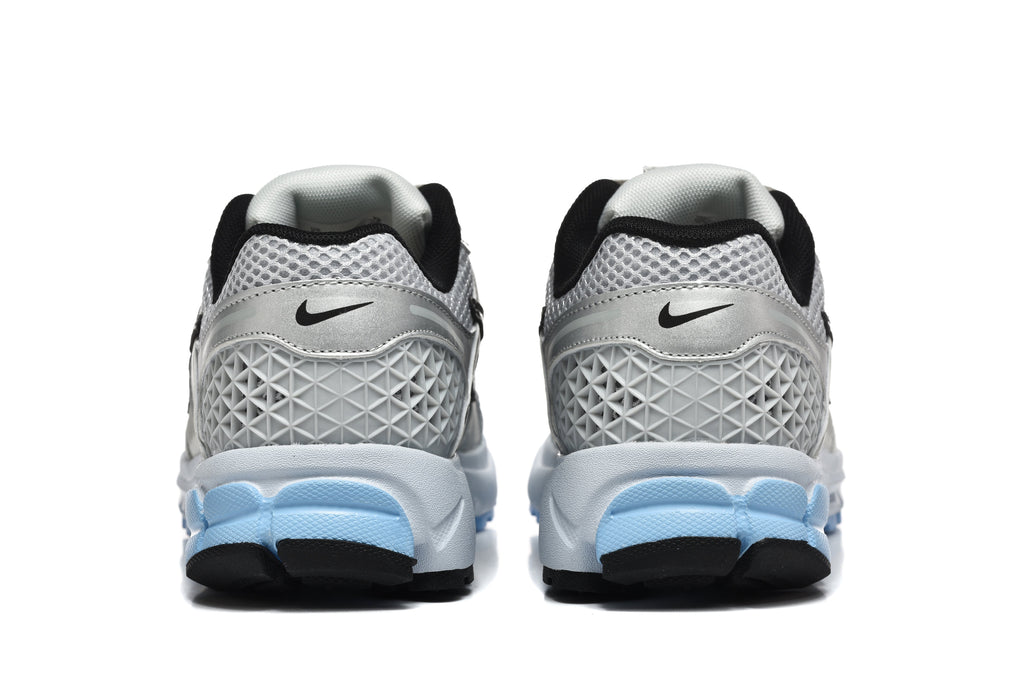Nike Vomero 5 Silver and Light Blue Sneakers