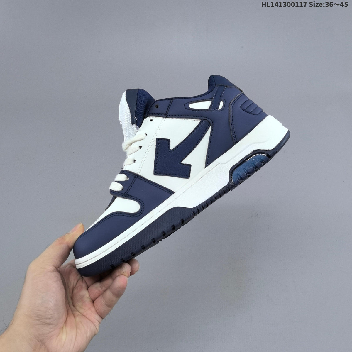 Off-White Arrow Low-Top Sneakers in White