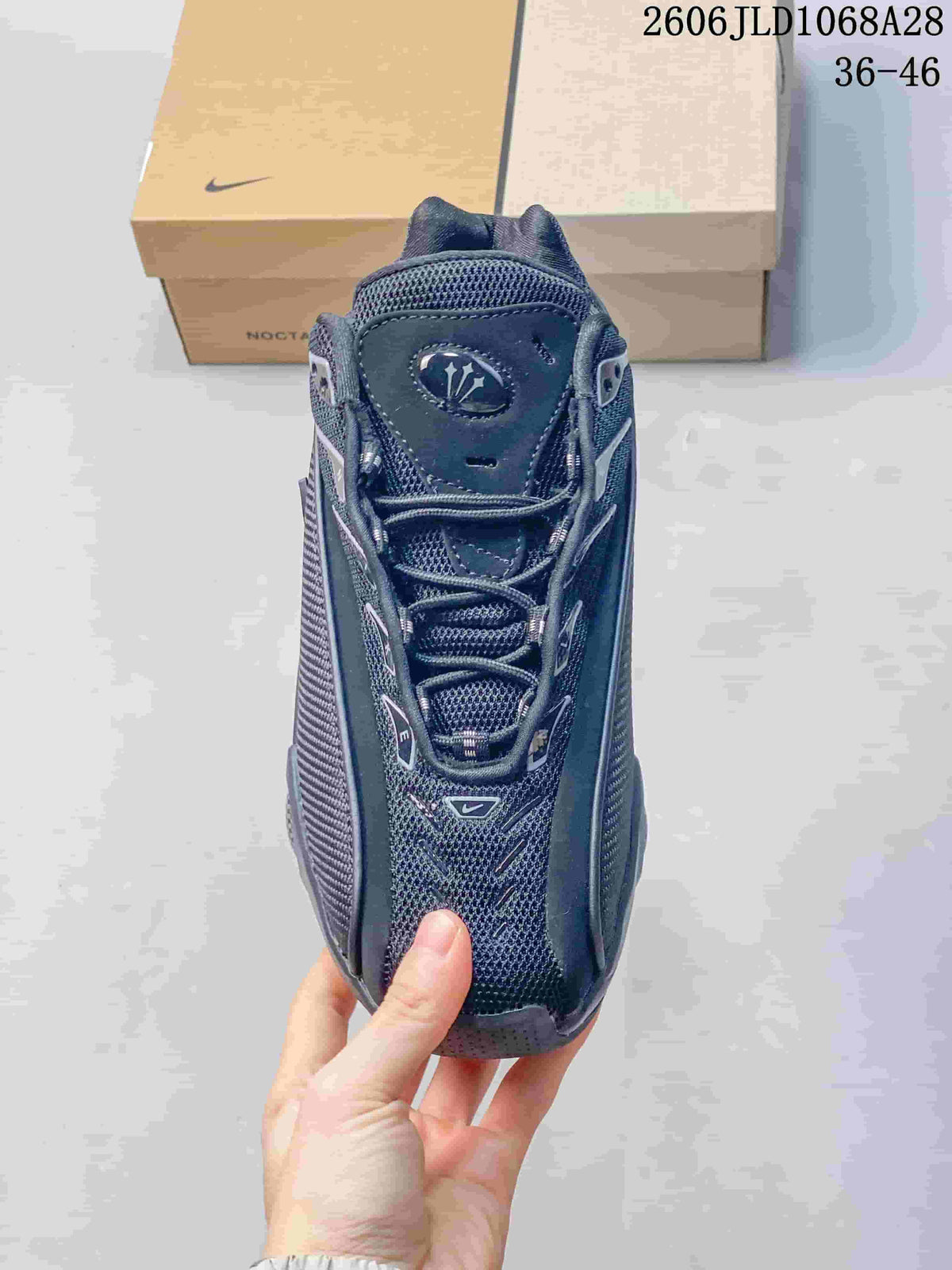 Nike NOCTA Glide Black/White Low-Top Sneakers