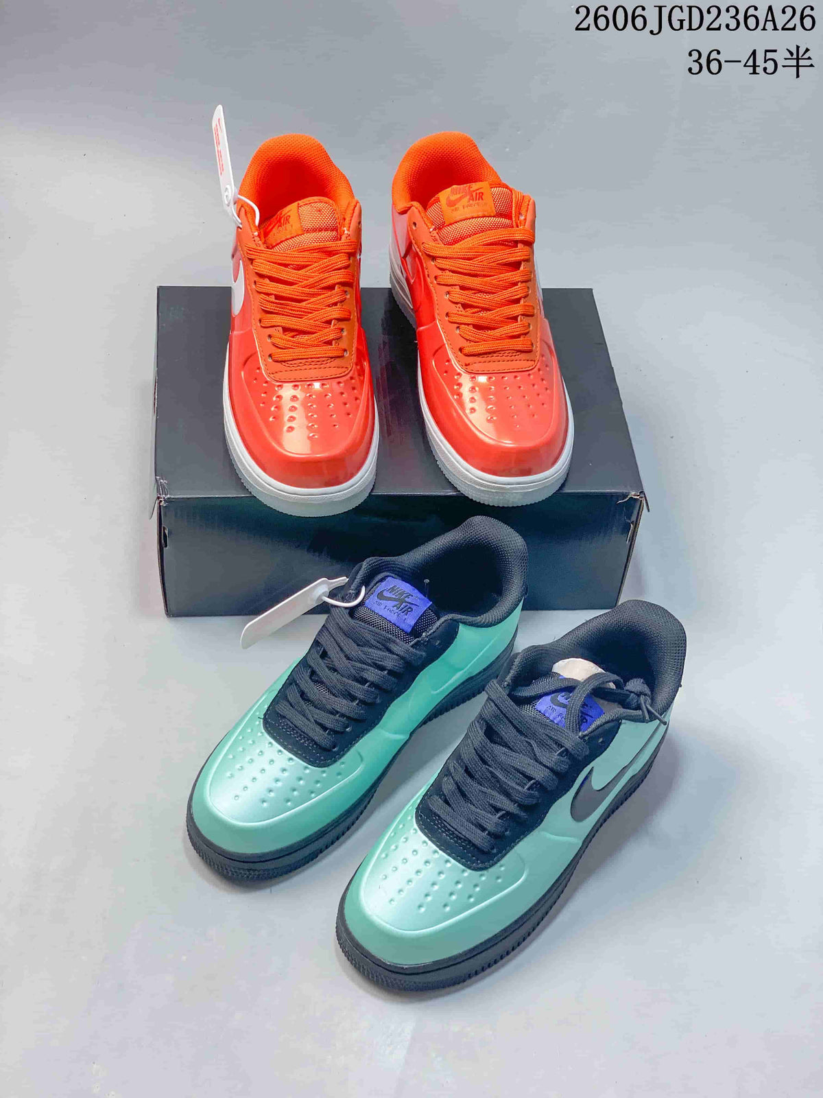 Nike Air Force 1 '07 Low Sneakers in Orange or Mint