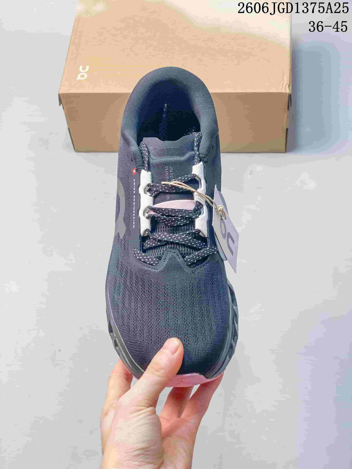 On Cloudmonster 3 Sneakers Dark Gray Pink 2606JGD1375A25