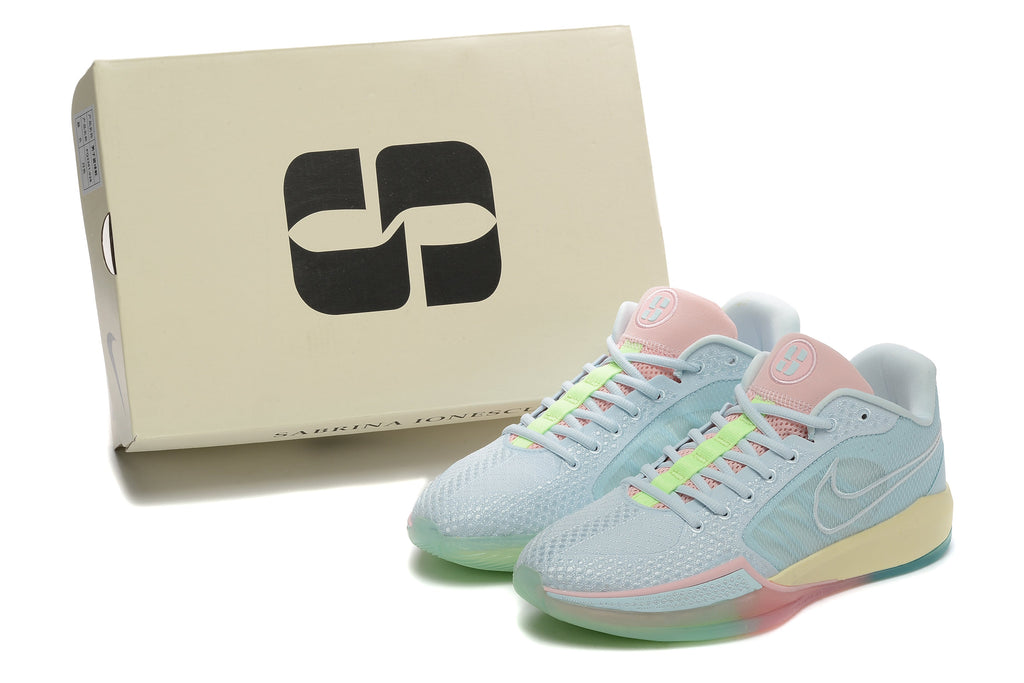 Nike Sabrina 2 Basketball Shoes Blue Pink Green