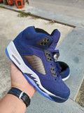Air Jordan 5 Midnight Navy High-Top Sneakers
