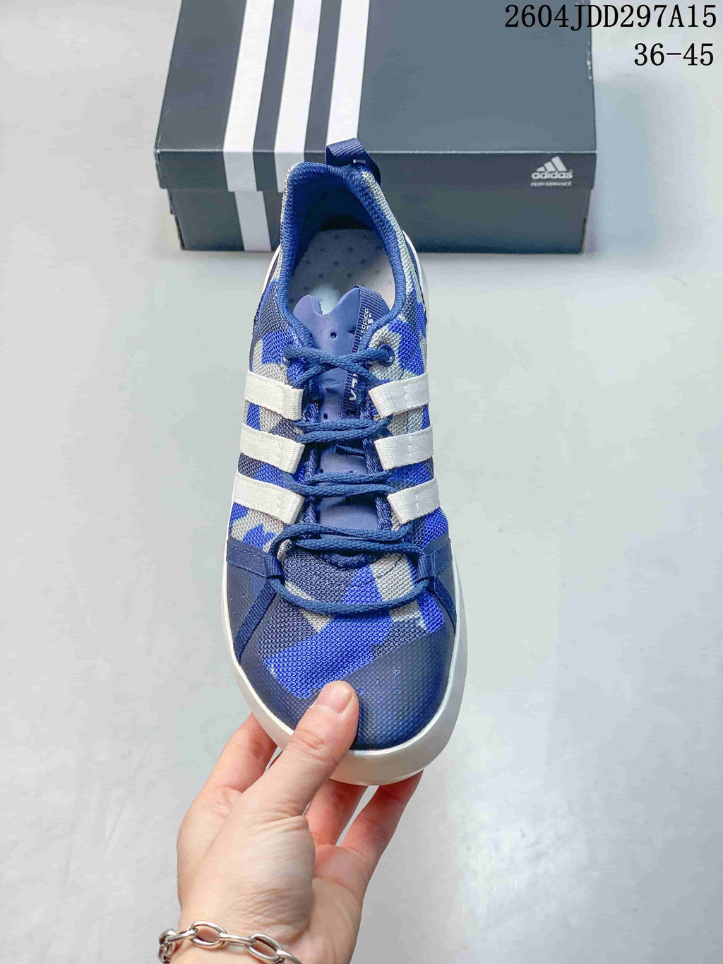 adidas Terrex CC Boat Blue White Water Shoes 2604JDD297A15