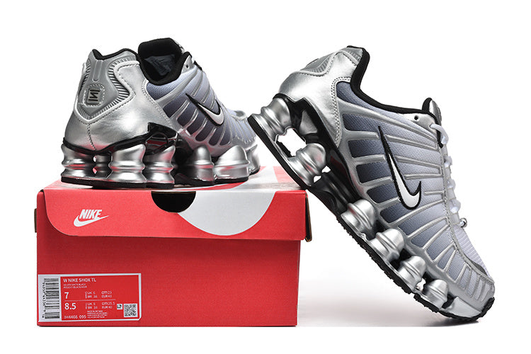 Nike Shox TL Silver Metallic Sneakers