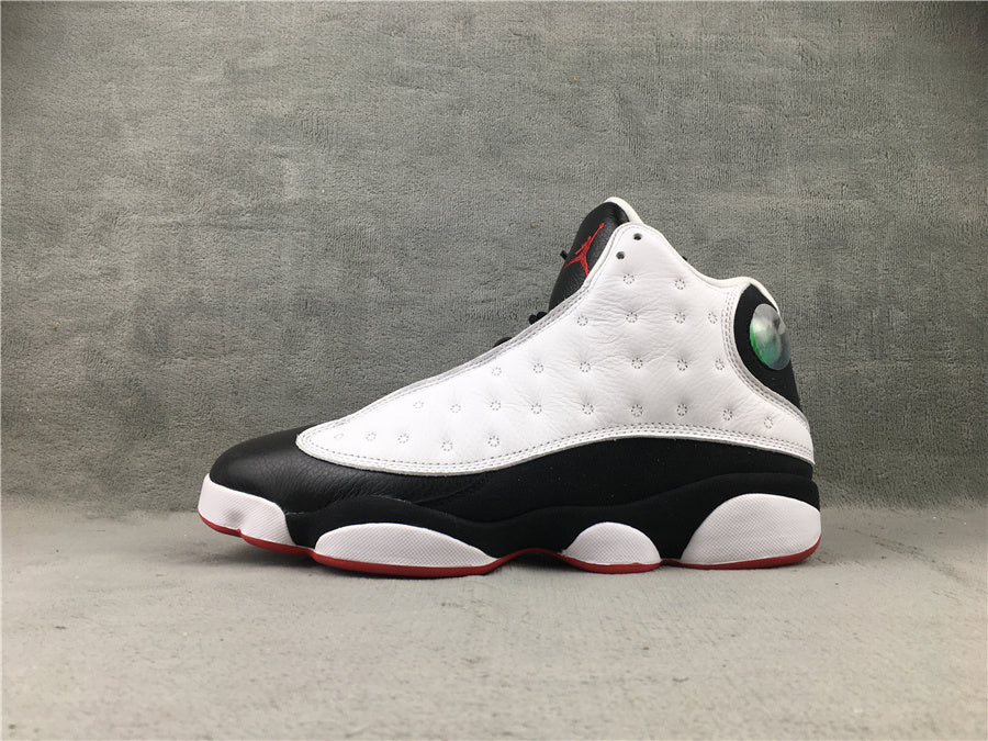 Air Jordan 13 Retro He Got Game White Black Red Sneakers