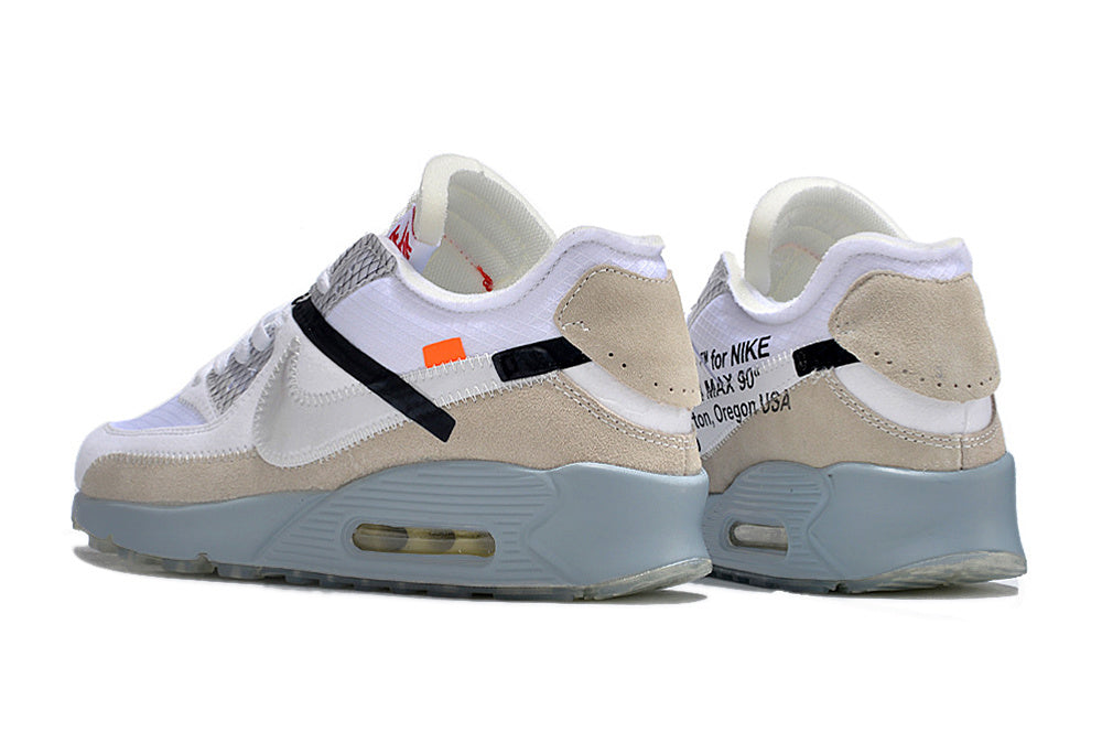 Nike Air Max 90 Off-White White Beige Sneakers