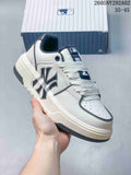 MLB Chunky Liner Low-Top Sneakers in White and Navy
