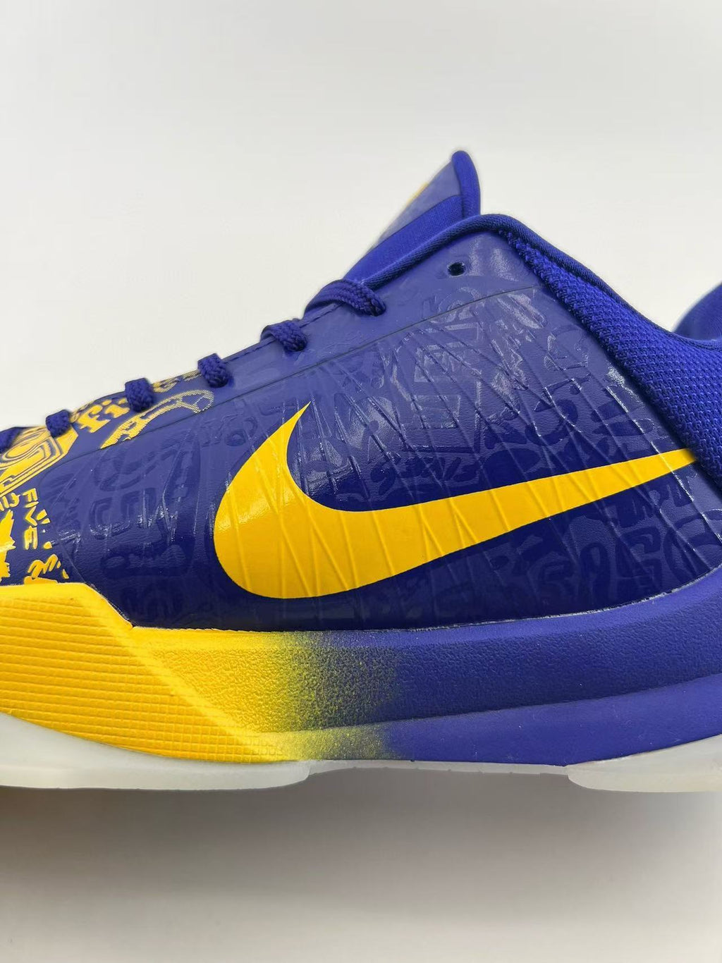 Nike Kobe 5 Protro Basketball Shoes Blue Gold CD4991-400