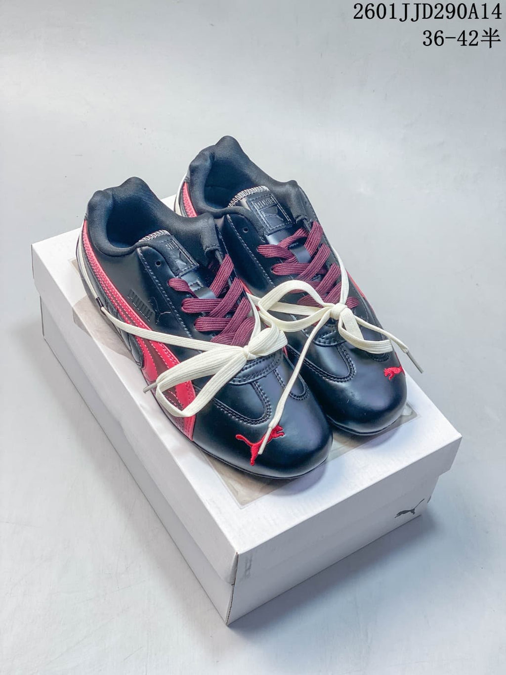 PUMA Speedcat TTF Sneakers Black Red 01JJD290A14