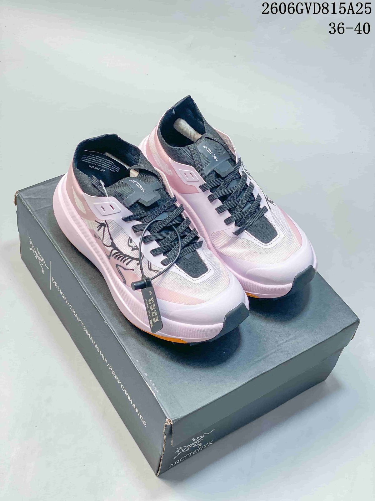 Arc'teryx Norvan SY Low-Cut Trail Shoes, Pink
