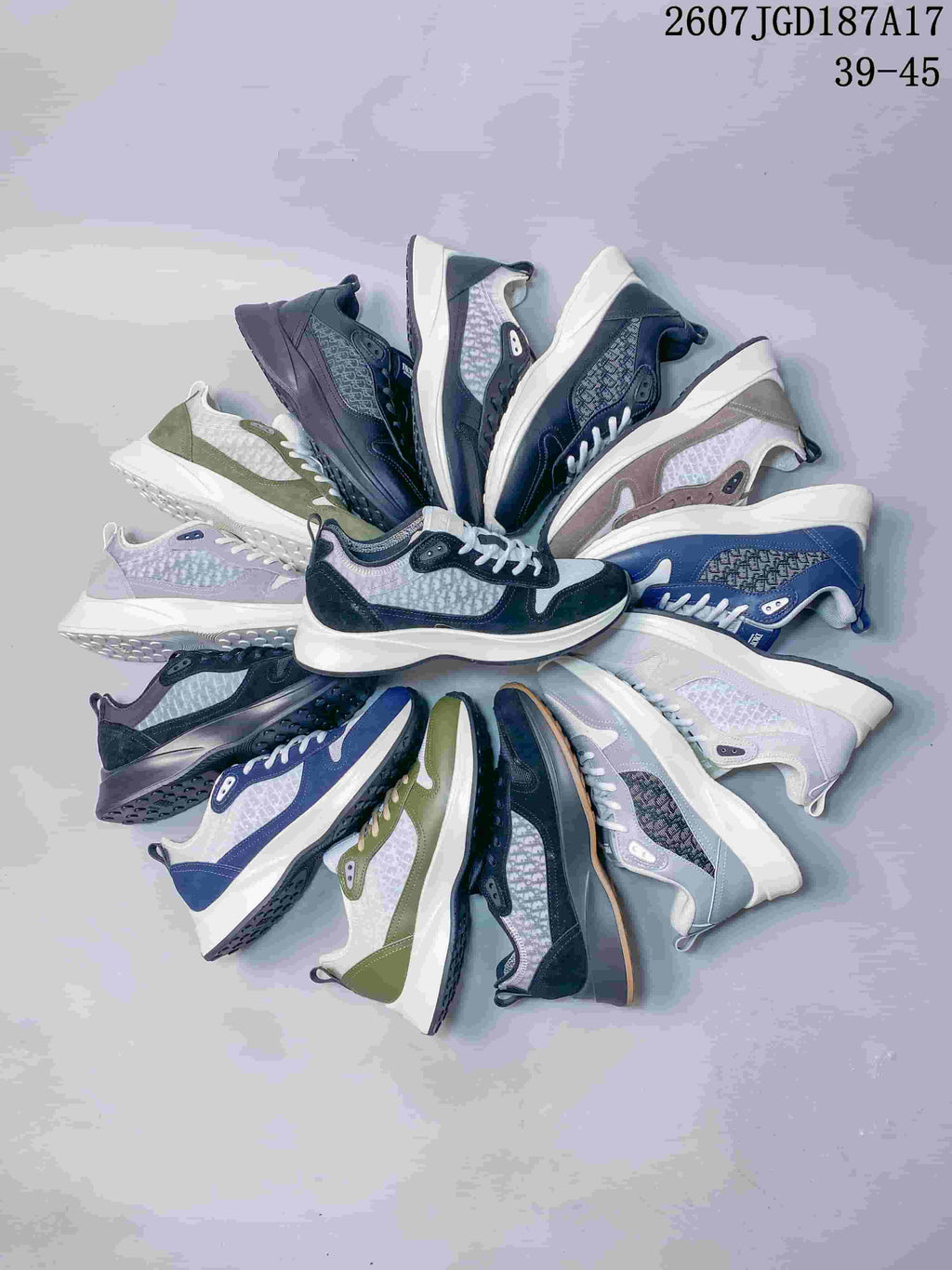 Dior B25 Runner Low-Top Sneakers 07JGD187A17