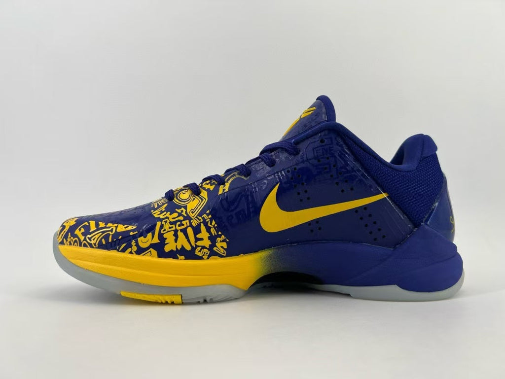 Nike Kobe 5 Protro Basketball Shoes Blue Gold CD4991-400