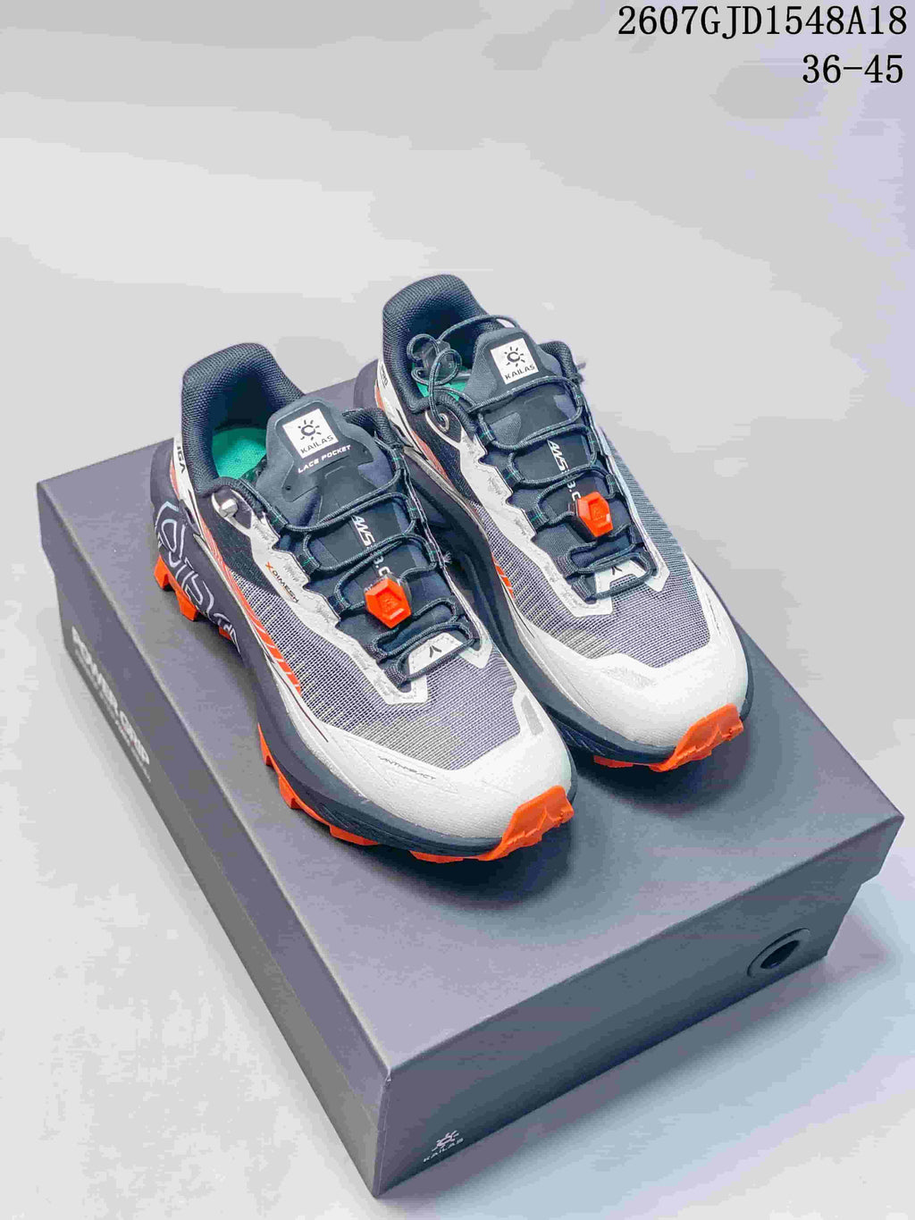 KAILAS FUGA EX330 Trail Running Shoes Gray White Orange