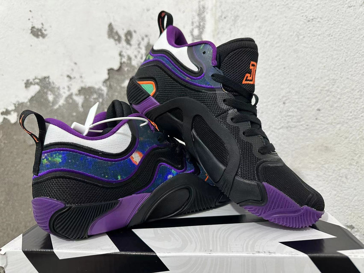 Jordan Jumpman 2020 Black and Purple Basketball Shoes