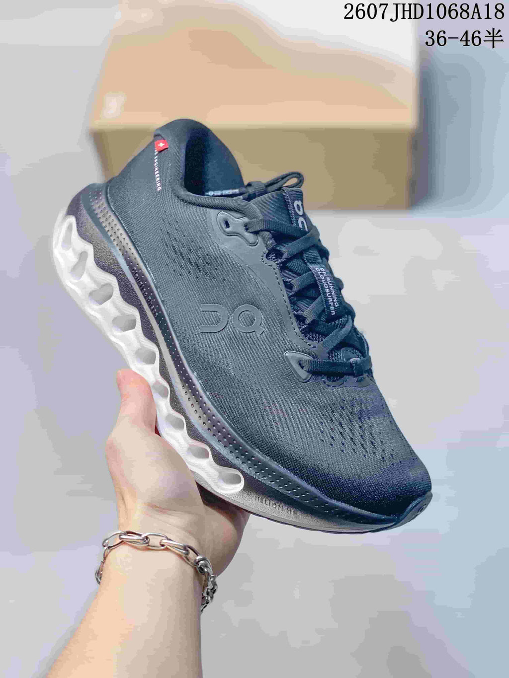 On Cloudsurfer 3 Running Sneakers Dark Gray Style 2607JHD1068A18