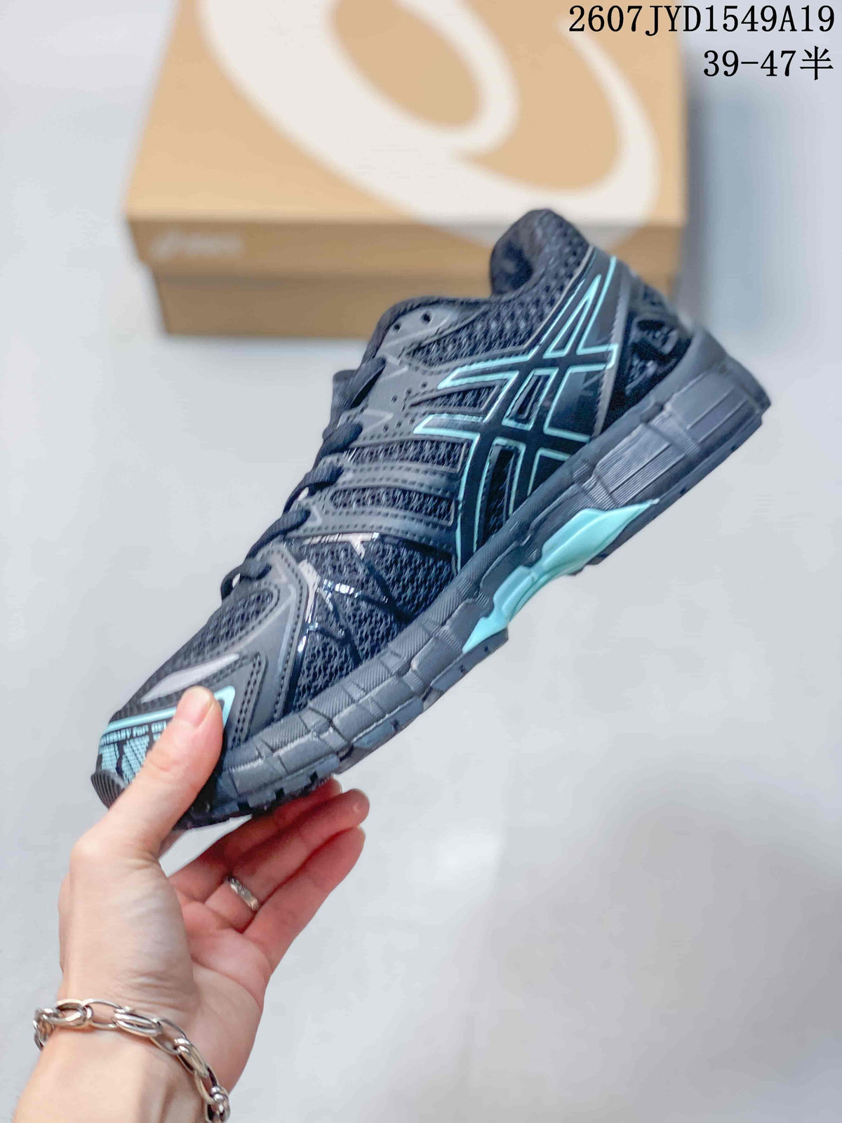 ASICS Gel-Kayano 20 Black Mesh Sneakers 711590OWE