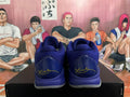 Nike Basketball Sneakers Blue and Yellow Five-Time Champion