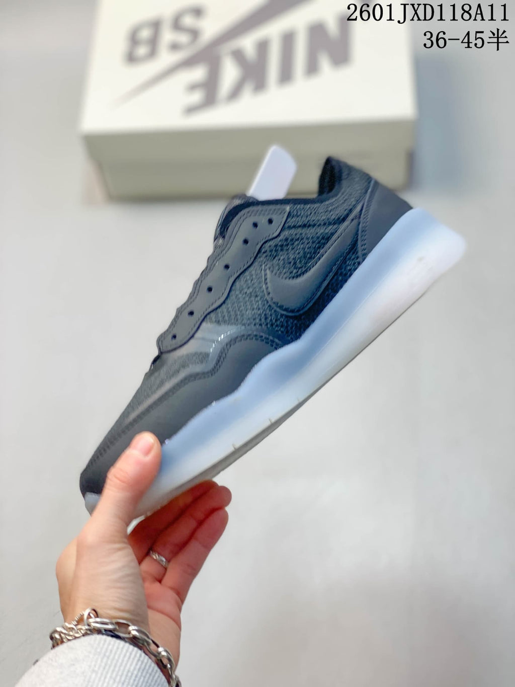 Nike SB PS8 Low-Top Skate Shoes, Dark Gray (FV8493-2)