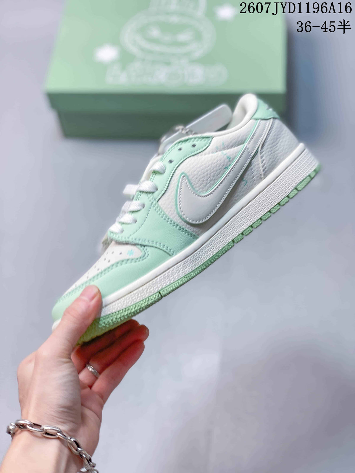 Jordan Air Jordan Low Labubu Mint White Sneakers 2607JYD1196A16