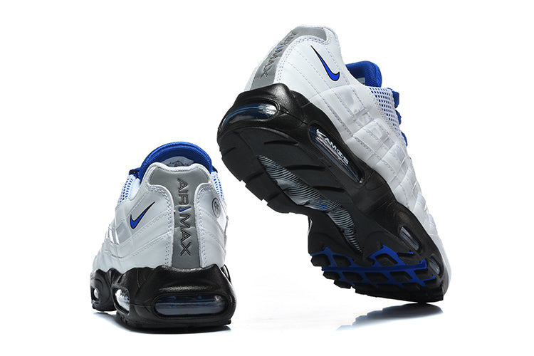 Nike Air Max 95 White and Blue Sneakers