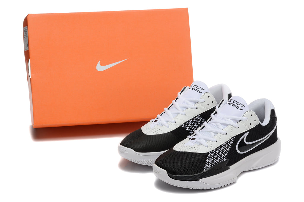 Nike G.T. Cut Academy Basketball Shoes, Black/White