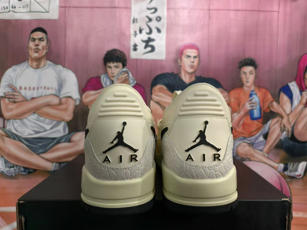 Jordan Legacy 312 Low Sneakers in Cream and Black
