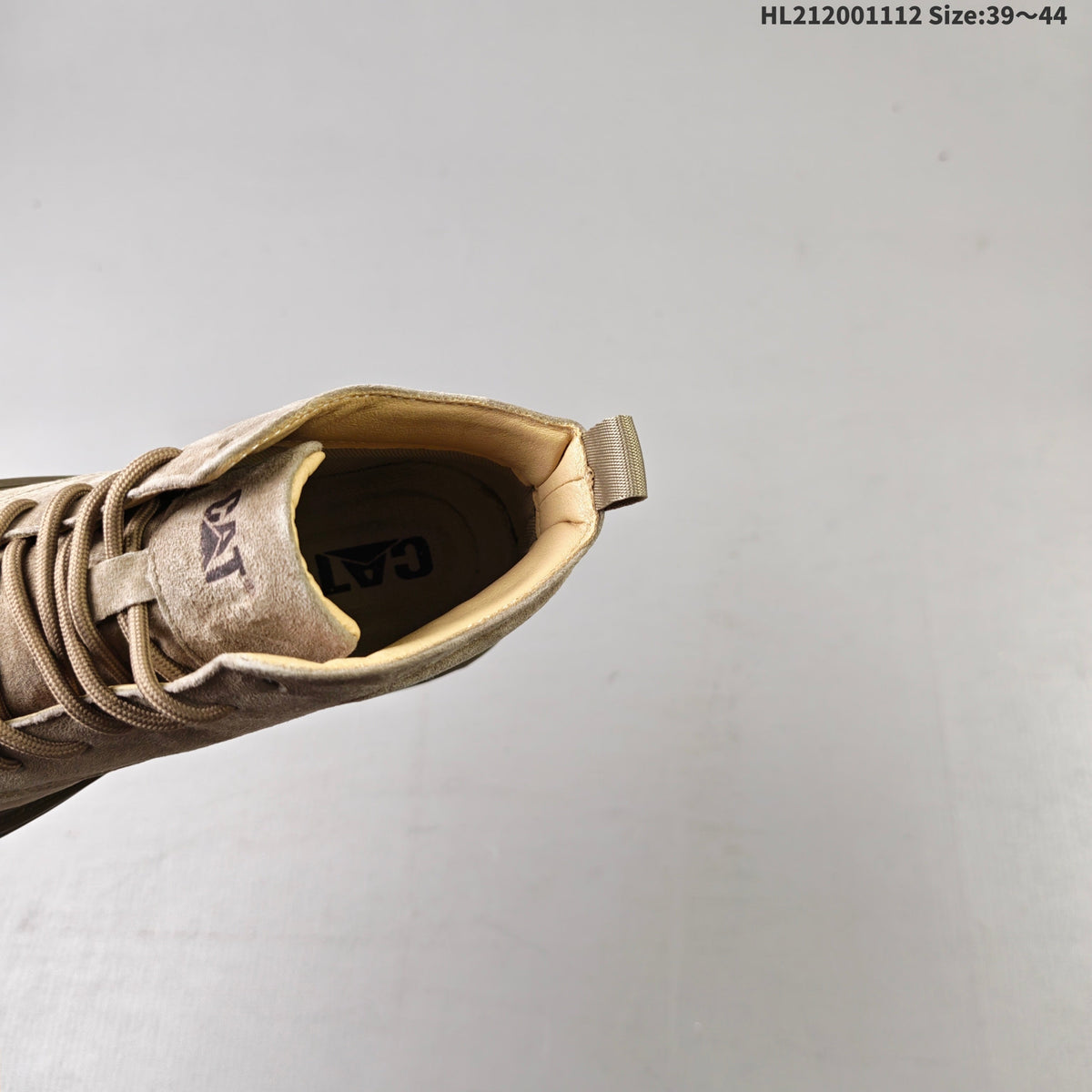 CAT Footwear Beige Lace-Up Chukka Boots