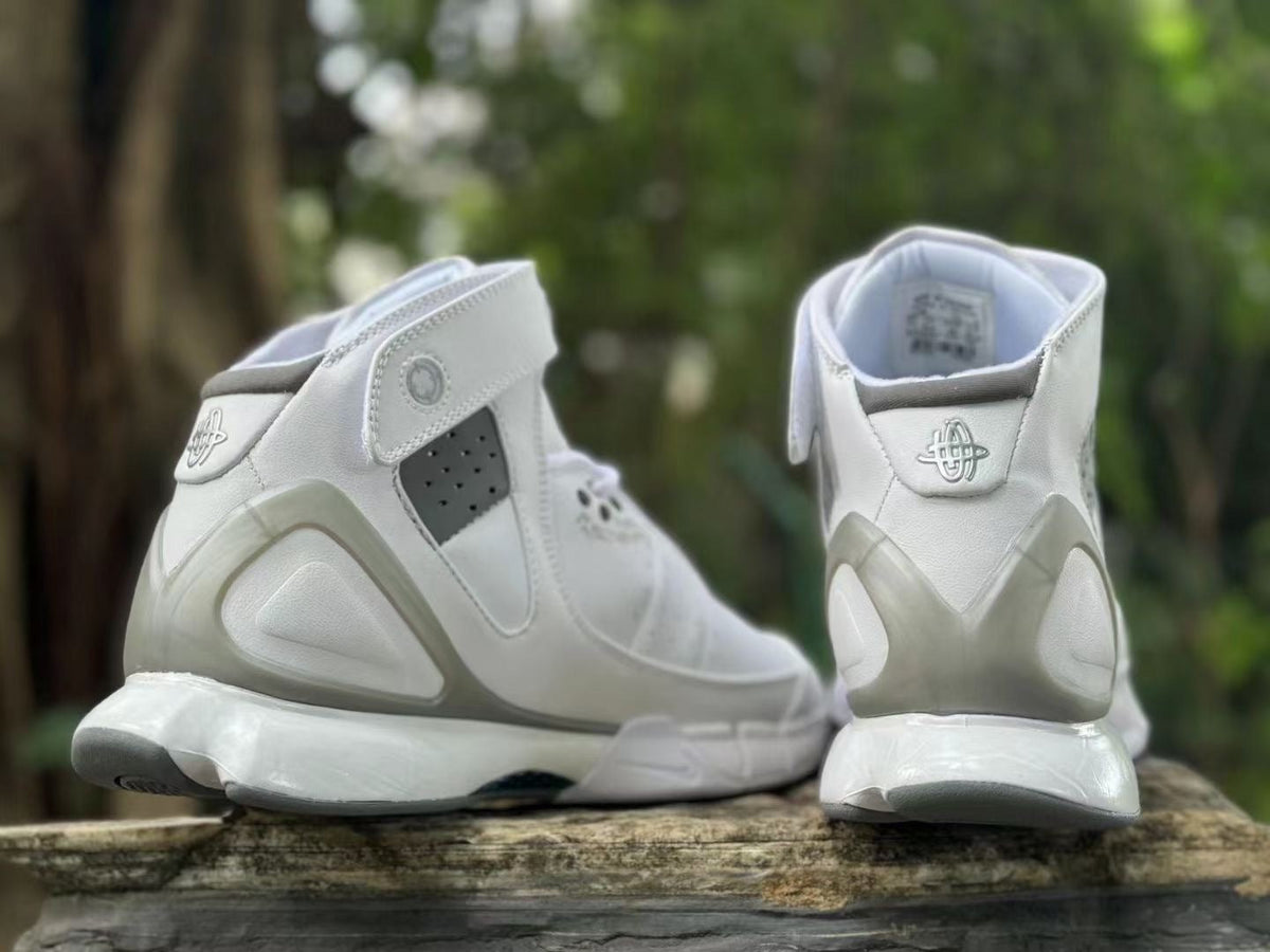 Nike Zoom Huarache 2K5 High-Top Sneakers White
