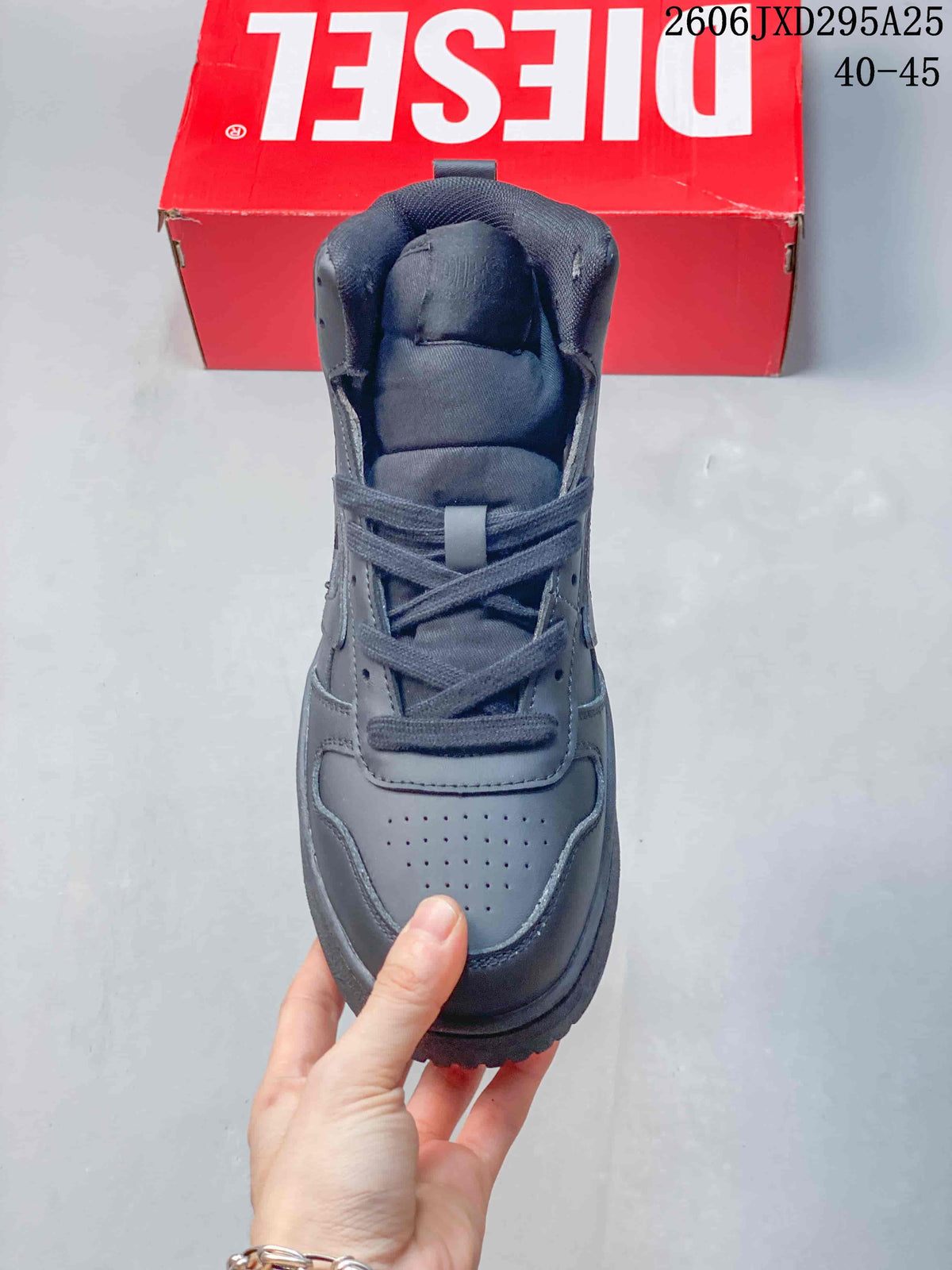 Diesel S-Ukiyo High-Top Sneakers in Dark Gray Y03363 P5576 H1532