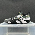 Jordan Black, White and Green Basketball Sneakers