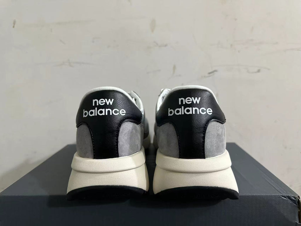New Balance U370 Sneakers, Gray and White