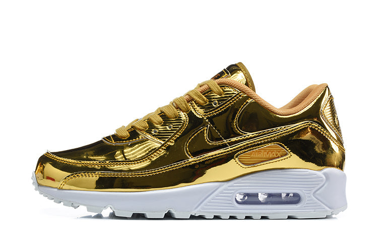 Nike Air Max 90 QS Gold Metallic Sneakers