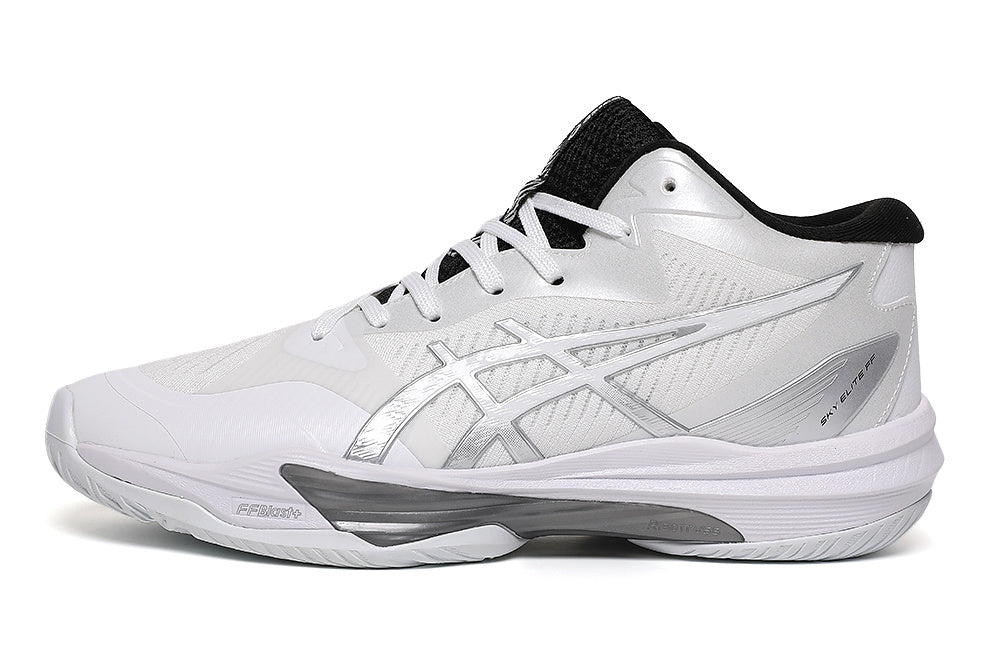 ASICS Sky Elite FF 3 White Silver Indoor Court Shoes