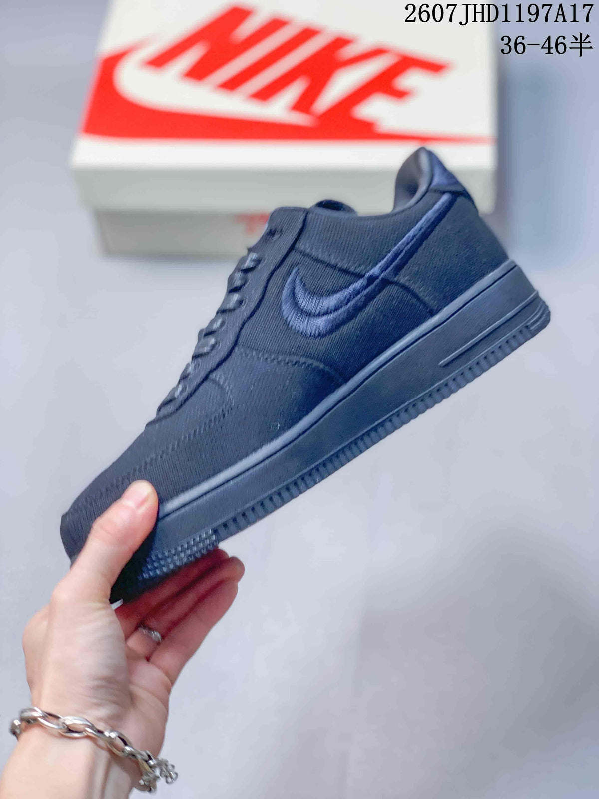 Nike Air Force 1 '07 x Stussy Black Sneakers 2607JHD1197A17