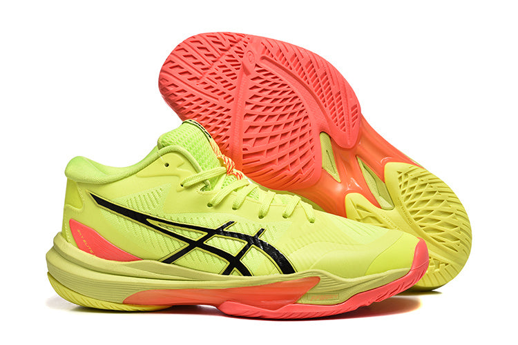 ASICS Sky Elite FF MT 3 Volleyball Shoes Safety Yellow/Black