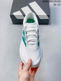 adidas Supernova Rise 3 White Running Shoes with Teal Stripes