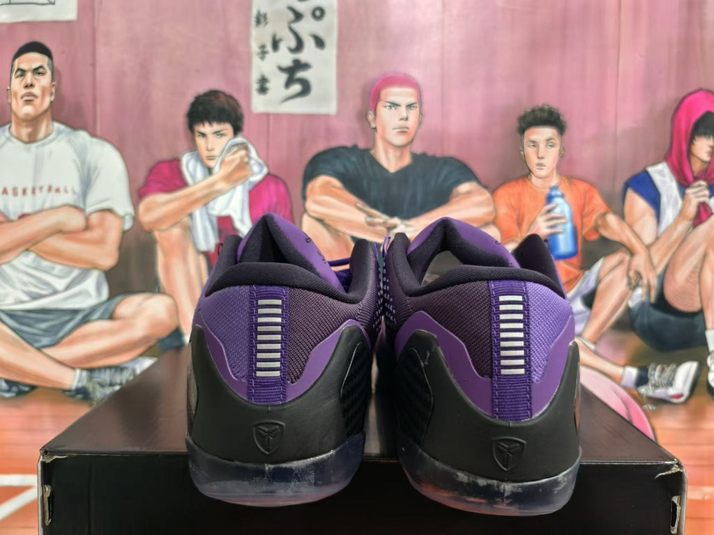 Nike Kobe 11 Basketball Shoes Purple and Black