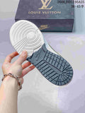 Nike Dunk Low Louis Vuitton Monogram Print Sneakers