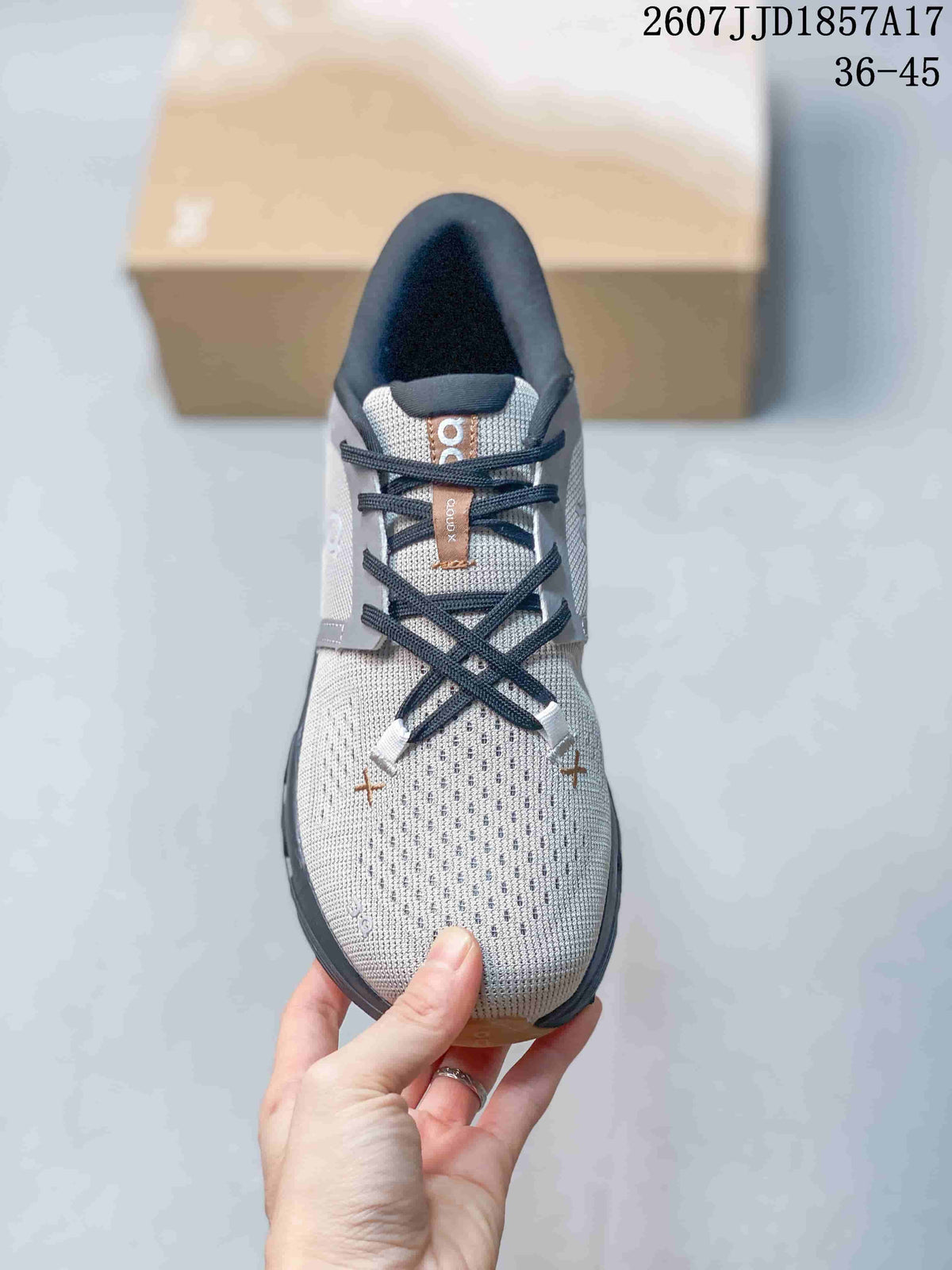On Cloud X 4 Sneakers Gray Black 2607JJD1857A17