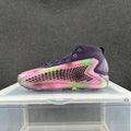 Pink and Purple High-Top Sneakers