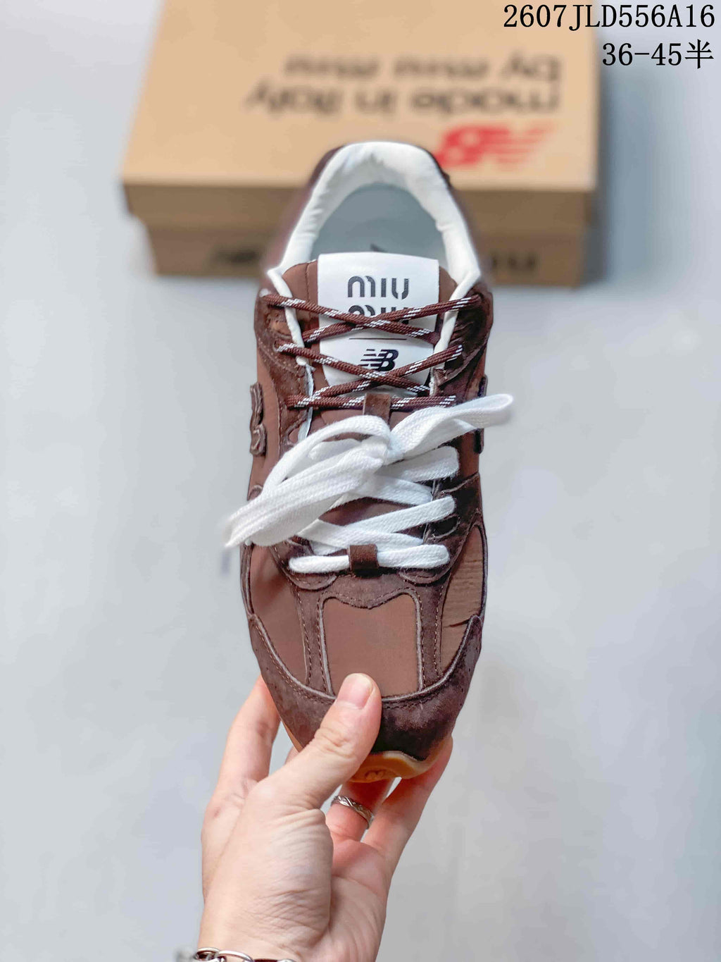 Miu Miu x New Balance 530 SL Sneakers Brown 2607JLD556A16