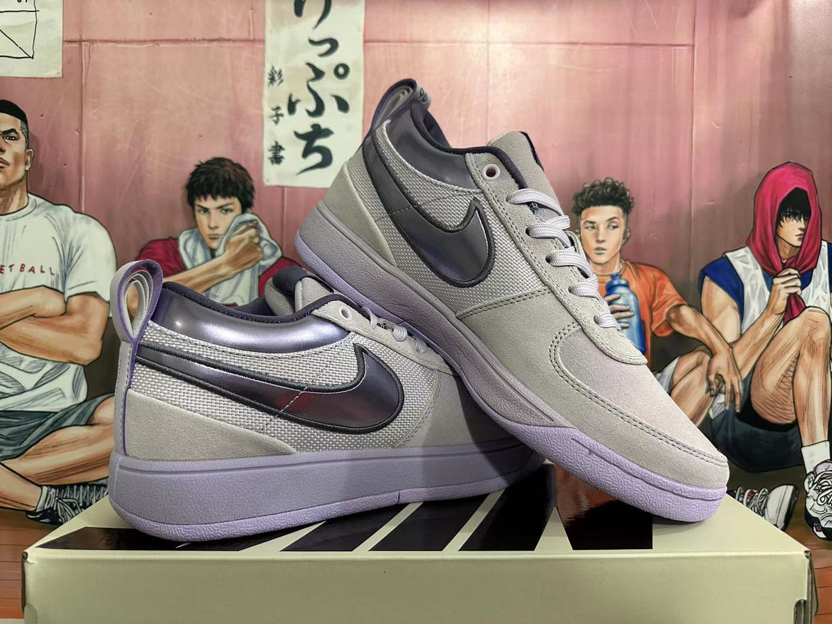 Nike Dunk Low x Cactus Plant Flea Market White Purple Sneakers