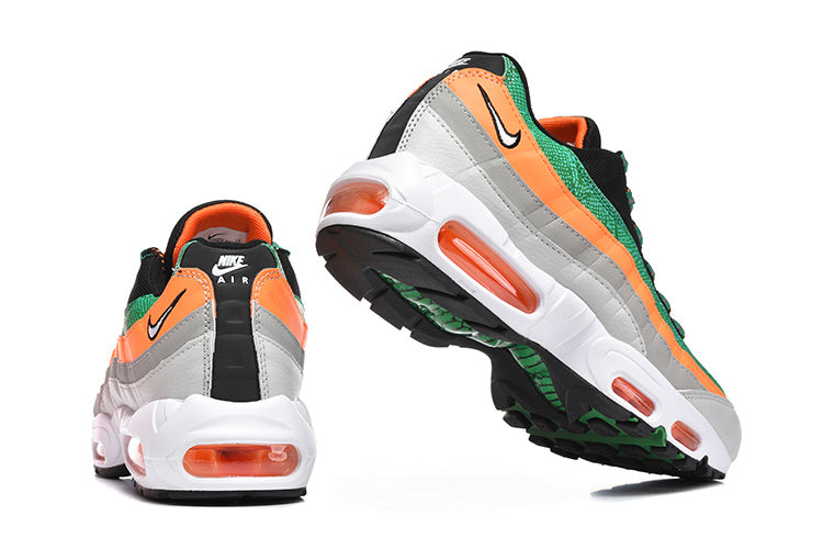 Nike Air Max 95 Sneakers Green Orange Gray