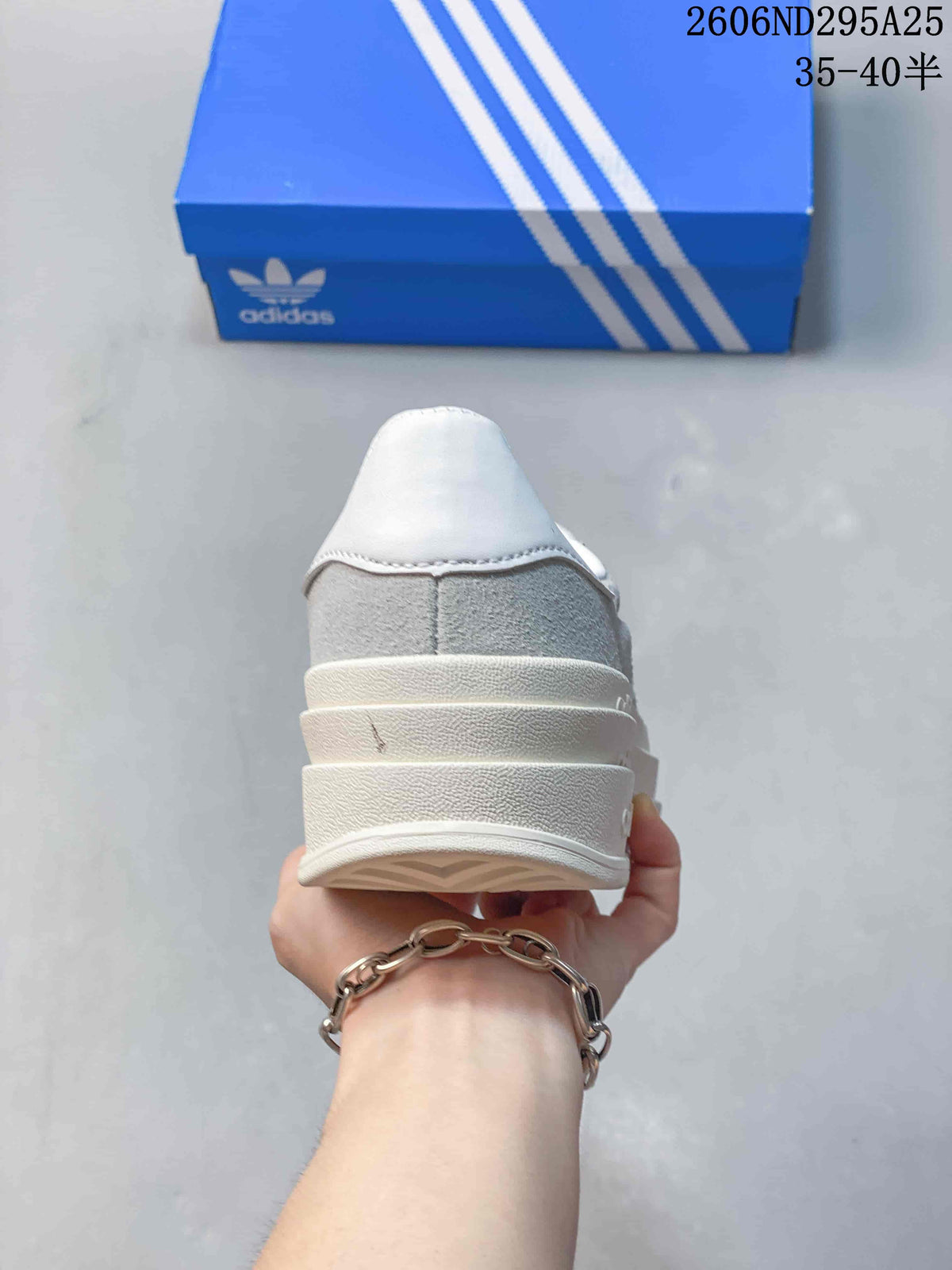 Adidas Originals Gazelle Bold W White Green Sneakers