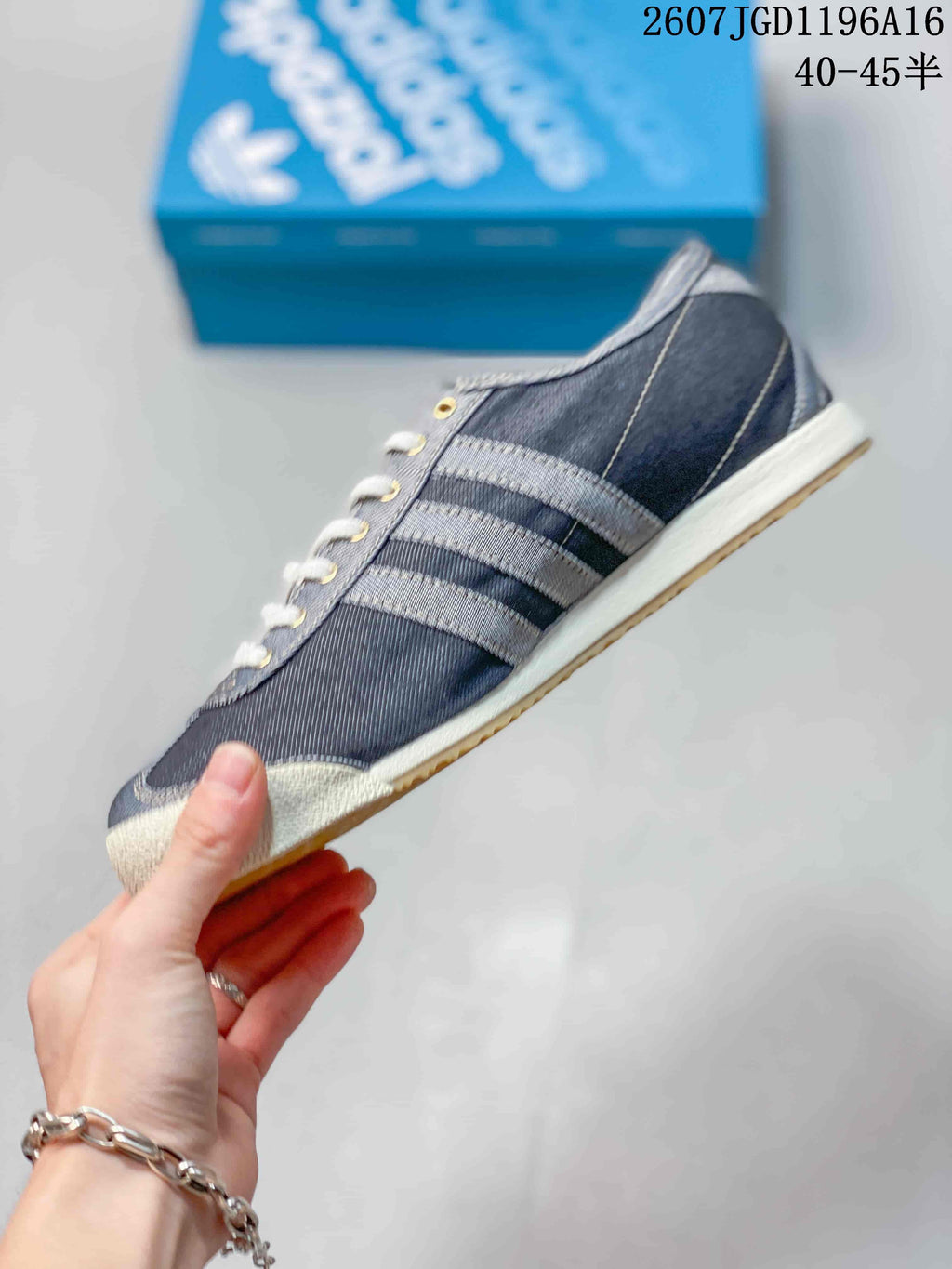 adidas Spezial Denim Italia SPZL Sneakers Blue Bird