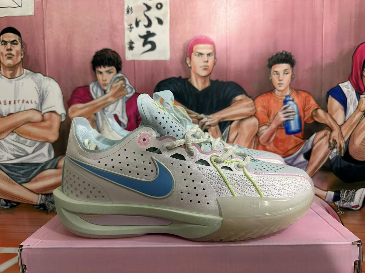 Nike G.T. Cut 3 Basketball Shoes in Light Grey and Blue