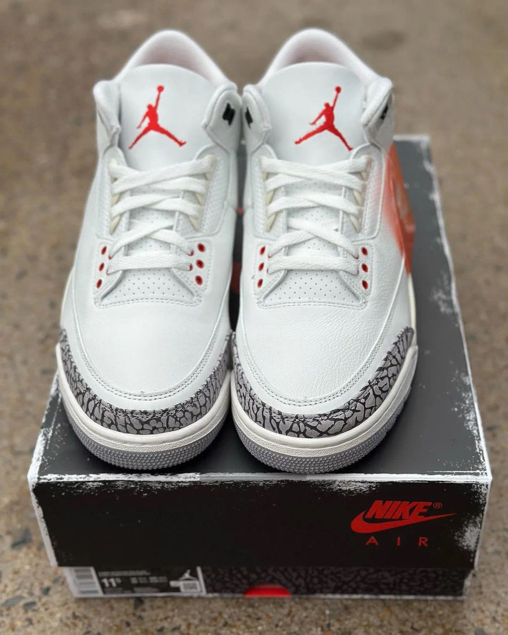 Jordan Air Jordan 3 White Cement Reimagined Sneakers DN3707-100