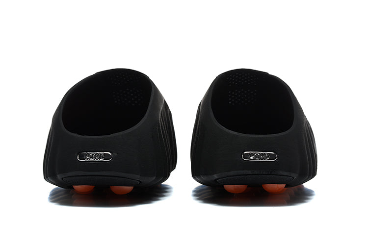 Nike Mind 001 Mules Black and Orange