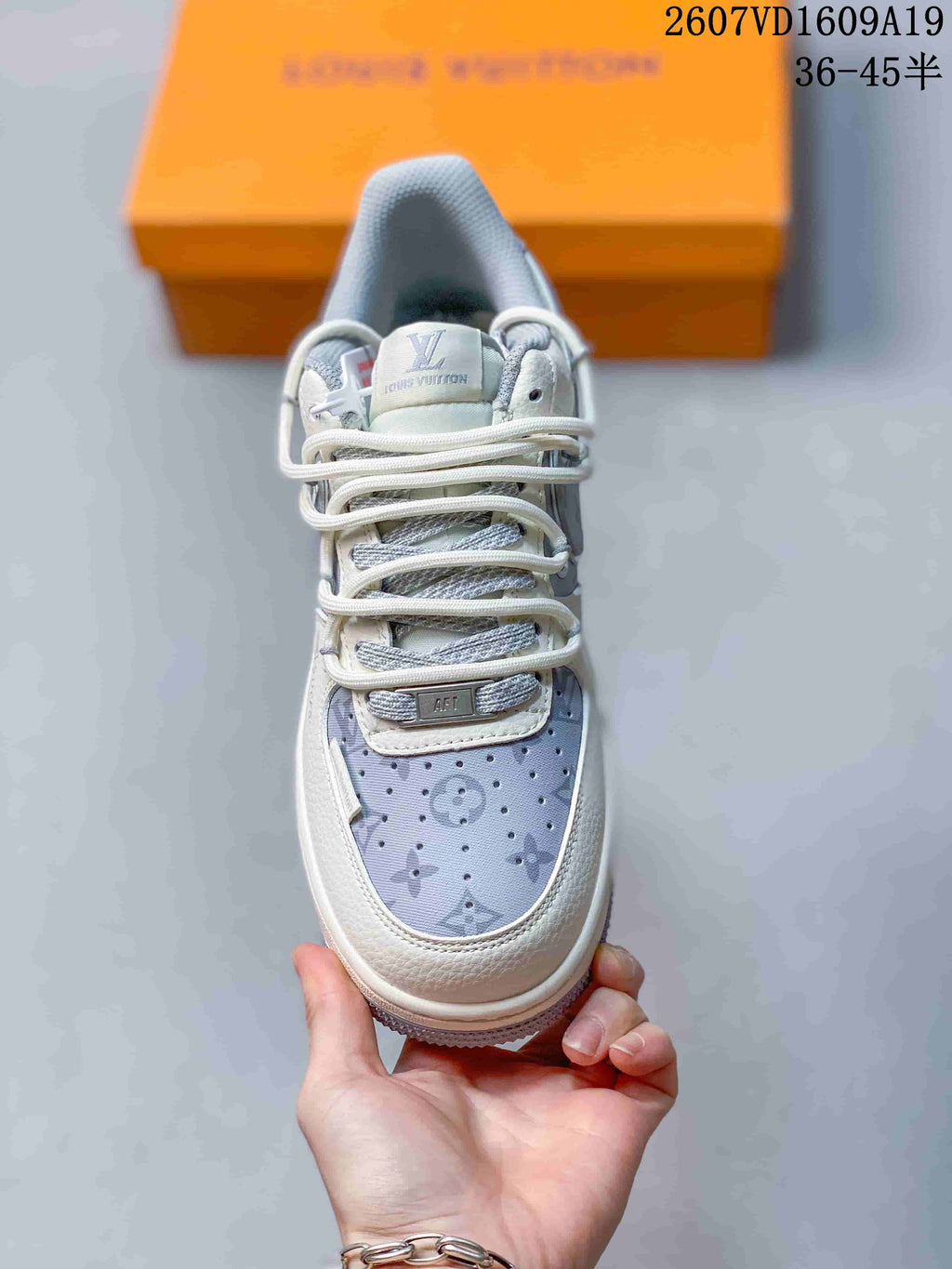 Nike Air Force 1 Low White Mist Grey 2607VD1609A19